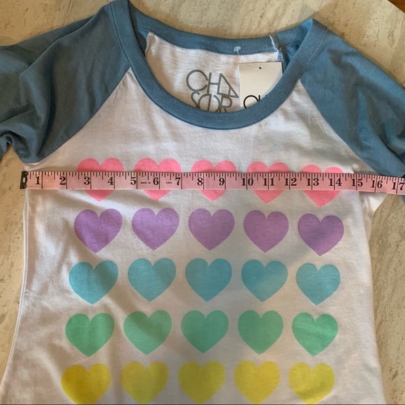 Chaser Raglan Heart Baseball Jersey - Picture 5 of 7